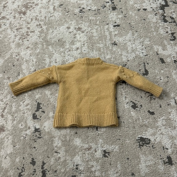 Rylee + Cru Yellow Knit Sweater Size 3-6 Months - Picture 2 of 4